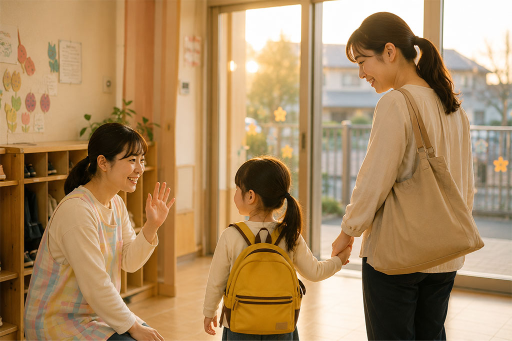 延長保育のようす